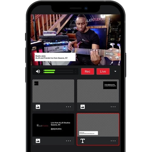Webcam Mevo Start - 12 mégapixels - Noir - USB Type C - Pack de 3 - 19
