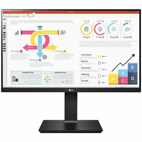 LG 24BP75Q-B 24\" Class WQHD LCD Monitor - 16:9