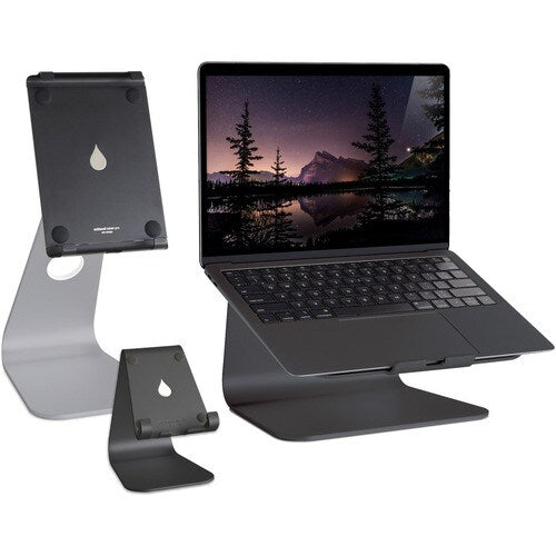 Support pour ordinateur portable Rain Design mStand - Noir - mStand transforme votre ordinateur portable