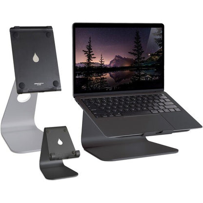 Support pour ordinateur portable Rain Design mStand - Noir - mStand transforme votre ordinateur portable