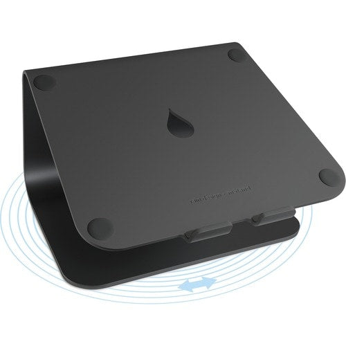 Support pour ordinateur portable Rain Design mStand360 avec base pivotante - Noir - mStand360