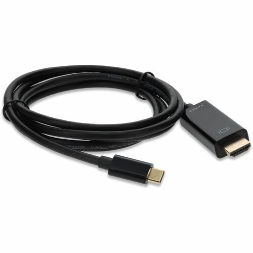 AddOn 6ft (~2m) USB-C 3.1 Male to HDMI Male Adapter Cable