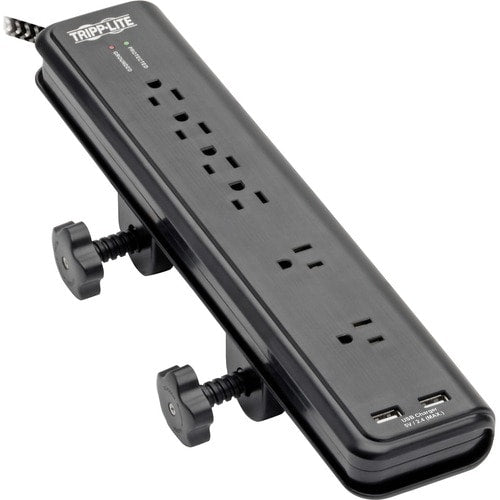 Tripp Lite by Eaton Safe-IT TLP608DMUAM 6-Outlet Surge Suppressor/Prot