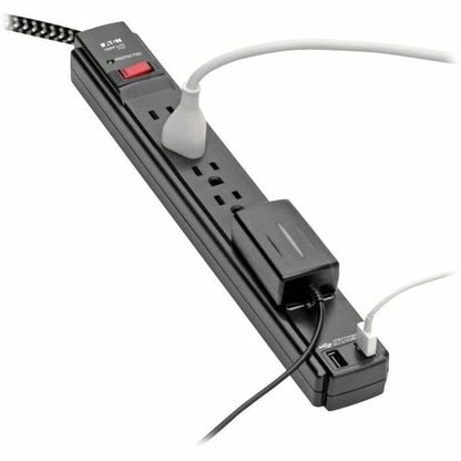 Tripp Lite by Eaton Safe-IT TLP610BUAM 6-Outlet Surge Suppressor/Prote