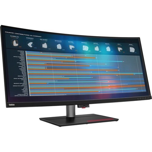Lenovo ThinkVision P40w-20 40\" Class 5K2K WUHD Curved Screen LED Monitor - 21:9