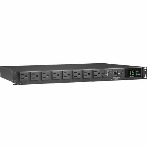 Tripp Lite par Eaton PDU 8 prises - Commutateur de transfert automatique avec compteur - NEM