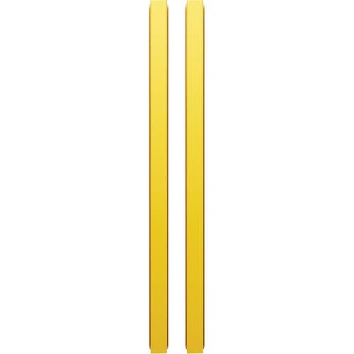 Tripp Lite by Eaton Vertical Cable Manager - Finger Duct with Cover, Yellow, 6 ft. (1.8 m)