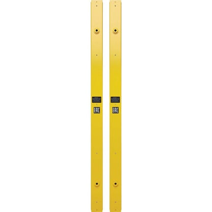 Tripp Lite by Eaton Vertical Cable Manager - Finger Duct with Cover, Yellow, 6 ft. (1.8 m)