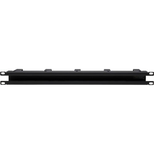 Gestionnaire de câbles horizontal Tripp Lite par Eaton - Anneaux métalliques, noir, 1U - Horizont