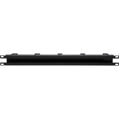 Gestionnaire de câbles horizontal Tripp Lite par Eaton - Anneaux métalliques, noir, 1U - Horizont