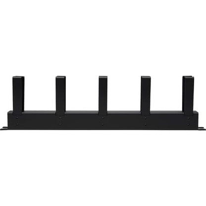 Gestionnaire de câbles horizontal Tripp Lite par Eaton - Anneaux métalliques, noir, 1U - Horizont