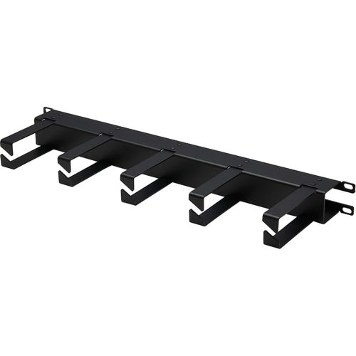 Organizador de cables horizontal Tripp Lite by Eaton - Anillos metálicos, negro, 1U - Horizont