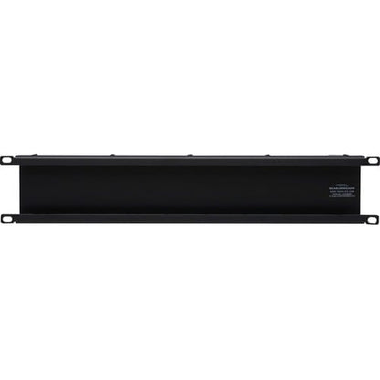 Tripp Lite by Eaton Horizontal Cable Manager - Metal Rings, Black, 2U - Horizontal Cable M