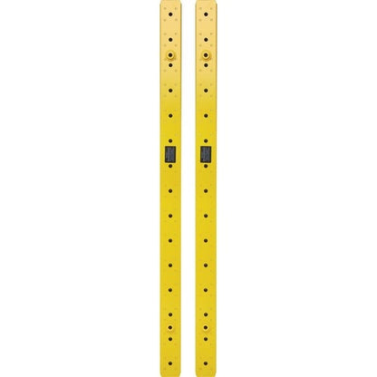Tripp Lite by Eaton Vertical Cable Manager - Flexible Rings, Yellow, 6 ft. (1.8 m) - Verti