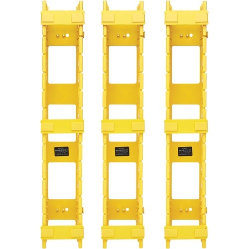 Gestionnaire de câbles vertical haute capacité Tripp Lite par Eaton - Conduit double doigt, Y