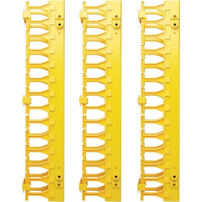 Gestionnaire de câbles vertical haute capacité Tripp Lite par Eaton - Conduit double doigt, Y