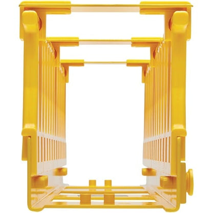 Gestionnaire de câbles vertical haute capacité Tripp Lite par Eaton - Conduit double doigt, Y