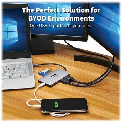 Estación de acoplamiento Tripp Lite by Eaton U442-DOCK8-GG para smartphone, tableta y escritorio