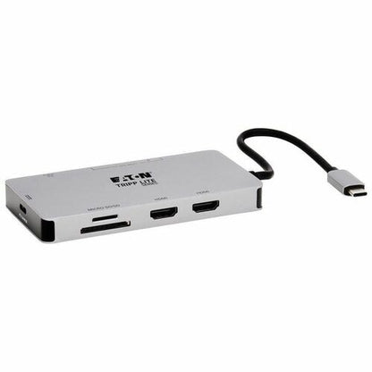 Station d'accueil Tripp Lite by Eaton U442-DOCK8G-GG - pour moniteur, téléviseur, ordinateur portable,