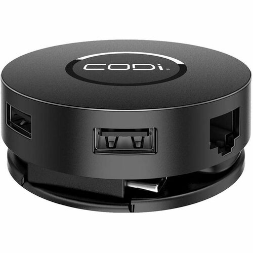 Minibase CODi de 7 puertos para PC de escritorio y tableta