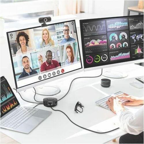 Minibase CODi de 7 puertos para PC de escritorio y tableta