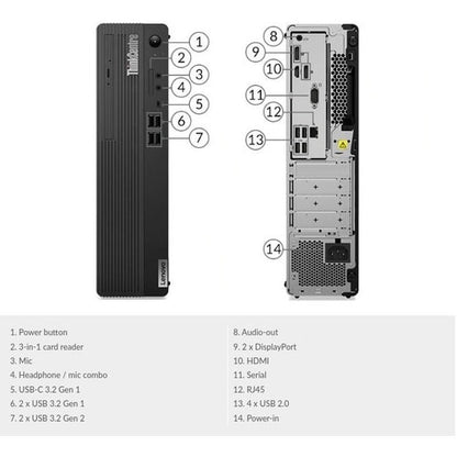 TOP-SELLER ORDINATEUR DE BUREAU TC M75S GEN 2 A3P5350GB 8GB N W10P