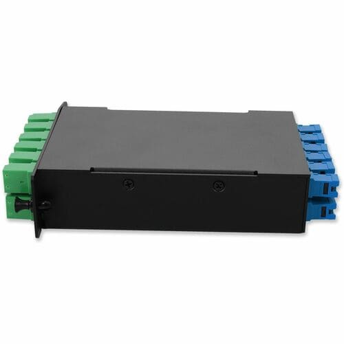 Cassette AddOn 4 baies 24 fibres 12 entrées duplex CS