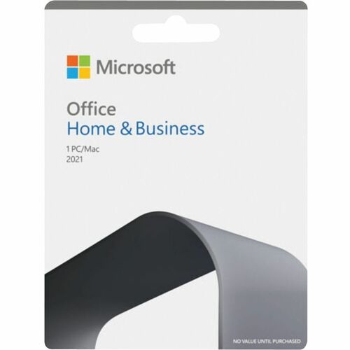 Microsoft Office 2021 Home & Business FPP - Complete Product - 1 PC/Mac - Medial