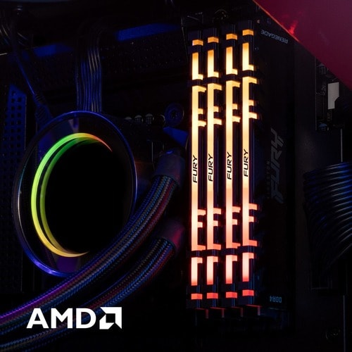 KIT DE 4 DIMM DDR4 CL15 DE 64 GB Y 3000 MHZ 1GX8 FURY RENEGADE RGB