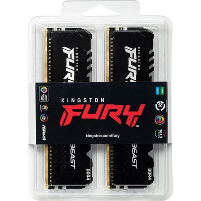 Kit de 2 modules DDR4 CL16 32 Go 3 000 MHz DIMM FURY BEAST RGB
