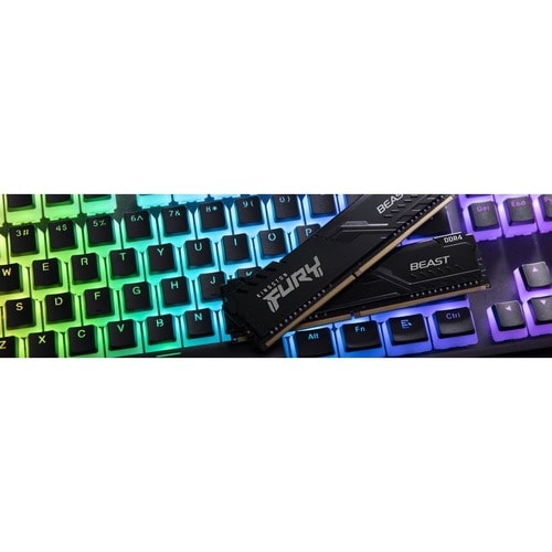Kit de 2 mémoires DDR4 CL16 32 Go 3 200 MHz DIMM 1GX8 FURY BEAST NOIR