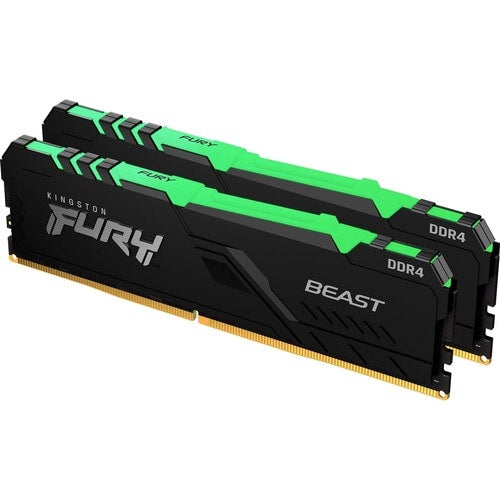 16GB 3200MHZ DDR4 CL16 DIMM KIT OF 2 FURY BEAST RGB
