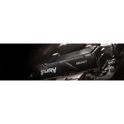 128GB 3200MHZ DDR4 CL16 DIMM KIT OF 4 FURY BEAST BLACK
