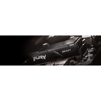 128GB 3200MHZ DDR4 CL16 DIMM KIT OF 4 FURY BEAST BLACK
