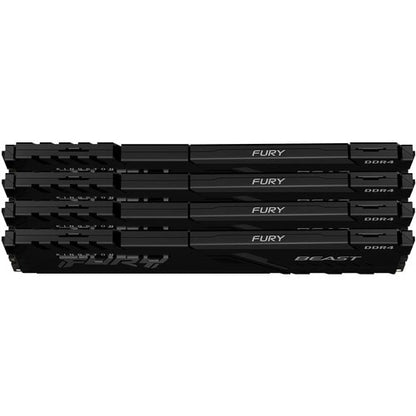 128GB 3200MHZ DDR4 CL16 DIMM KIT OF 4 FURY BEAST BLACK