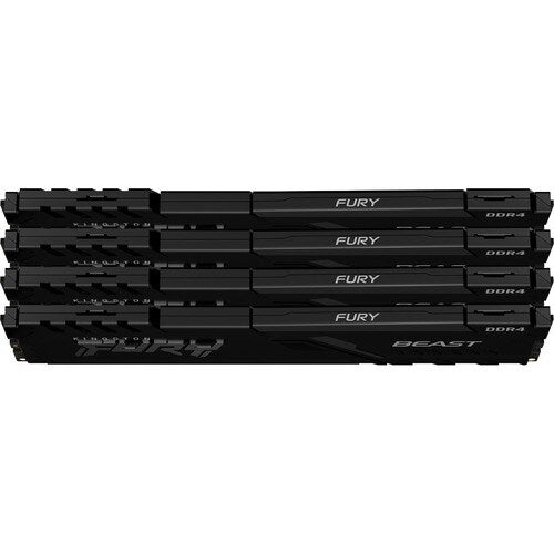 64GB 3600MHZ DDR4 CL18 DIMM KIT OF 4 FURY BEAST BLACK