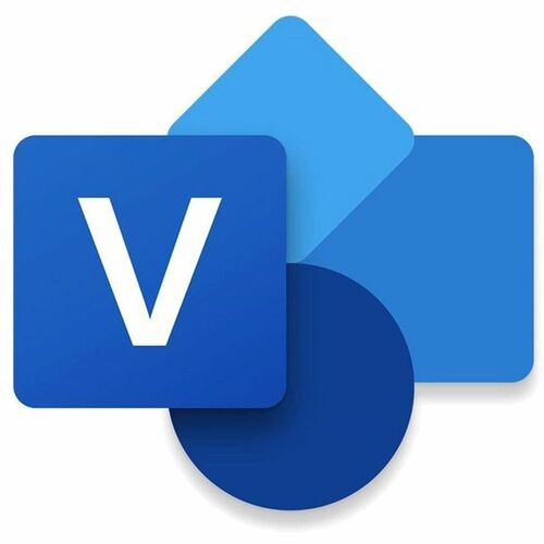 Microsoft Visio 2021 Standard - Box Pack - 1 PC - Medialess - Designing - French