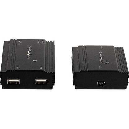 Concentrador extensor USB 2.0 de 4 puertos StarTech.com sobre cable Ethernet CAT5e/CAT6