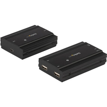Concentrador extensor USB 2.0 de 4 puertos StarTech.com sobre cable Ethernet CAT5e/CAT6