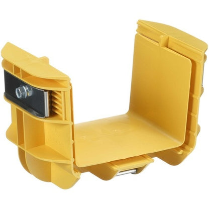 Acoplador Panduit FiberRunner®, 4x4, amarillo - Amarillo - Policarbonato - 1 paquete