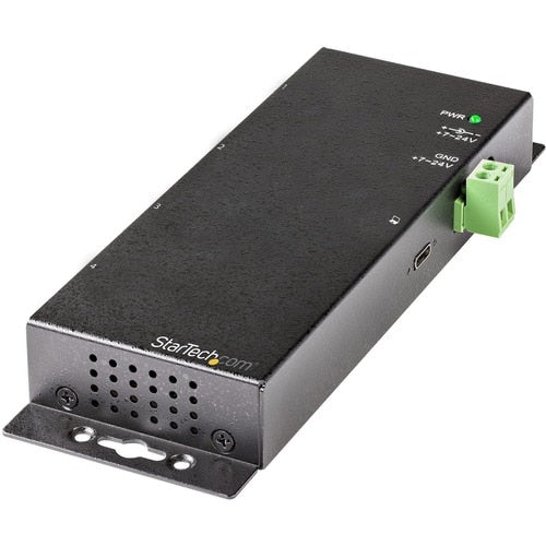 StarTech.com Concentrador USB-C industrial de metal de 4 puertos y 10 Gbps, 2 puertos USB-C y 2 puertos USB