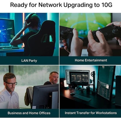5PORT 10G MULTI-GIGABIT DESKTOP SWITCH