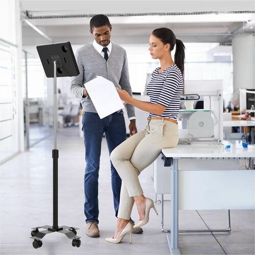 CTA Digital Compact Mobile Floor Stand with Univer