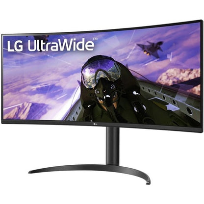 LG Ultrawide 34WP65C-B 34\" Class UW-QHD Curved Screen Gaming LCD Monitor