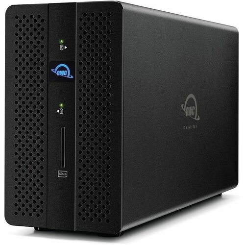 8.0TB OWC GEMINI THUNDERBOLT DOCK AND DUAL-DRIVE RAID EXTERNAL