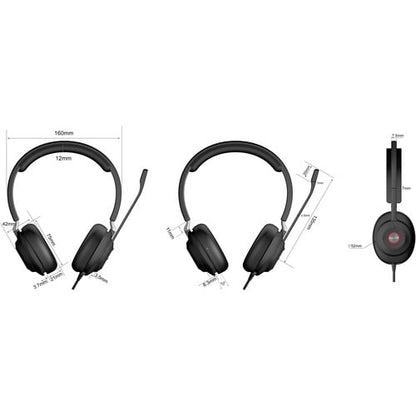 Cyber Acoustics Essential USB Computer Headset