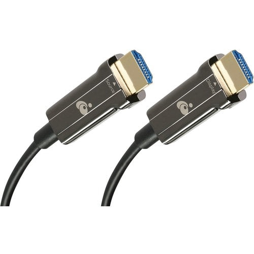 Cable óptico activo HDMI IOGEAR 10K de 100 pies.