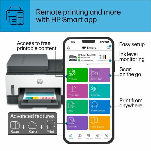ML SMART TANK 7301 ALL-IN-ONE PRINTER