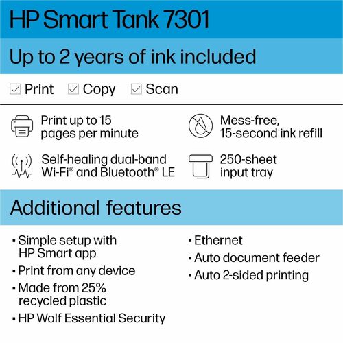 ML SMART TANK 7301 ALL-IN-ONE PRINTER