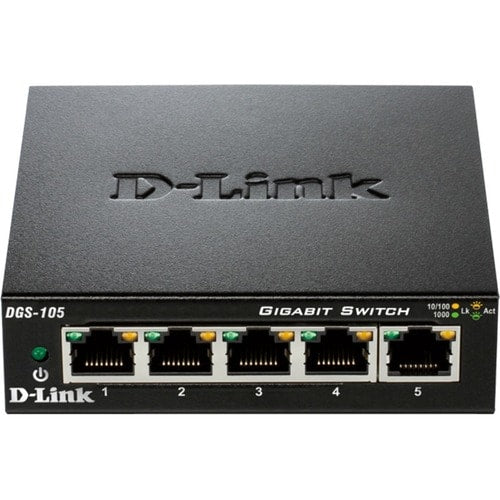 COMMUTATEUR DE BUREAU NON GÉRÉ 5 PORTS GIGABIT